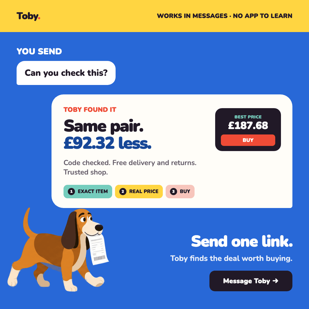 Toby campaign concept showing a message answer